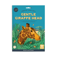 Make your own giraffe head