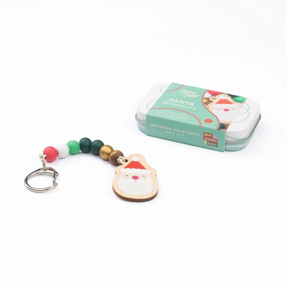 Make your own Santa Keyring