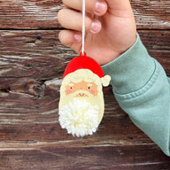 Make your own Santa Pompom Craft Kit