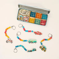 Cotton Twist Wooden Keyring Making Kit