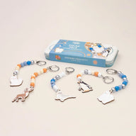 Cotton Twist Polar Pals Keyring Beading Kit