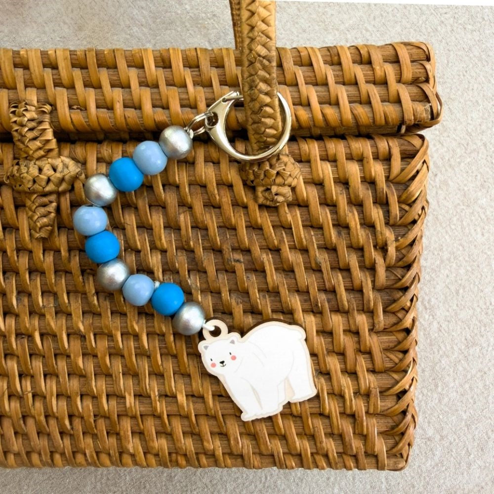 Cotton Twist Polar Pals Keyring Beading Kit