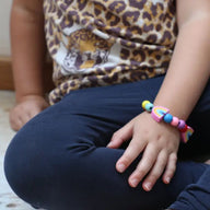 wooden beads jewellery kit for kids