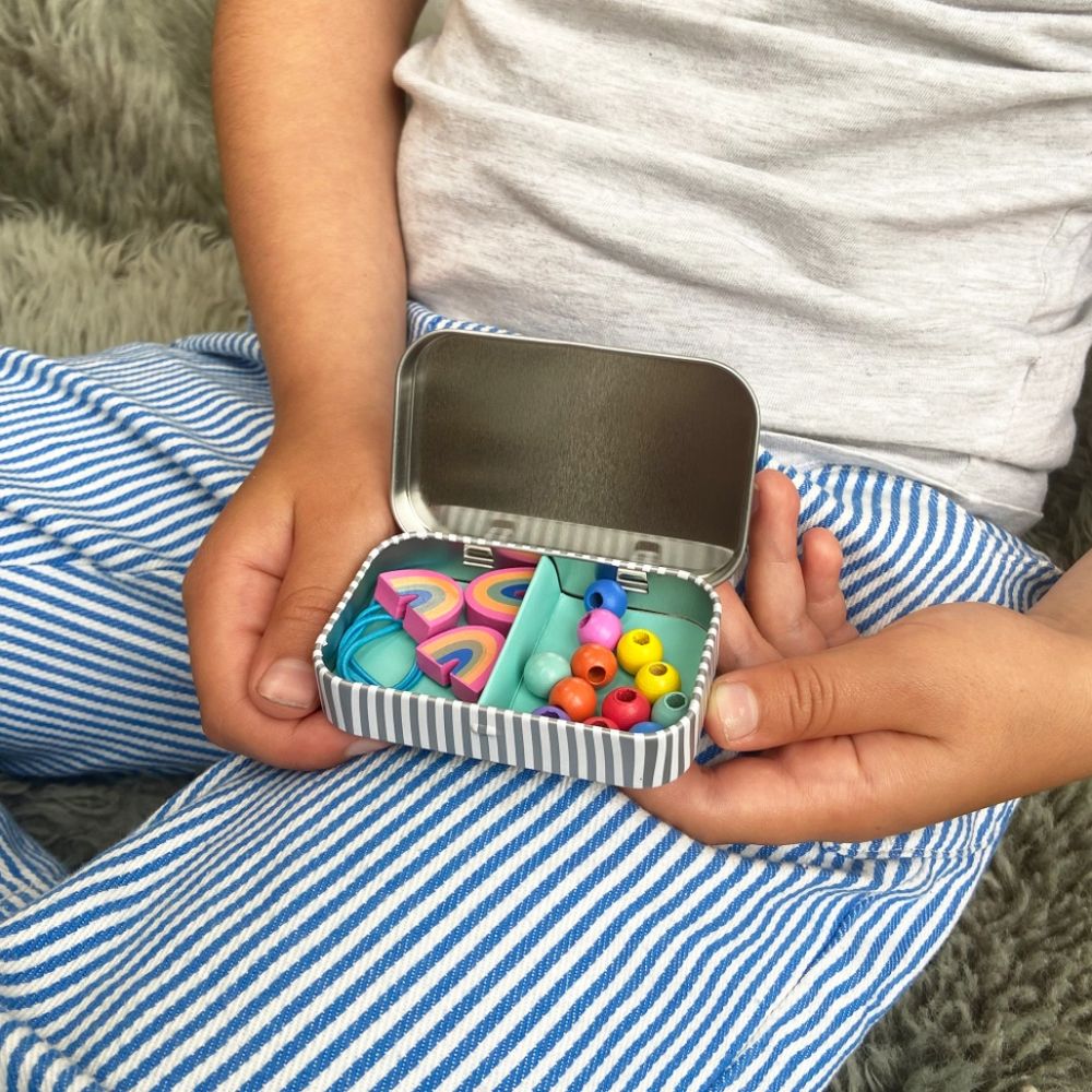Cotton Twist Rainbow Bracelet Making Kit