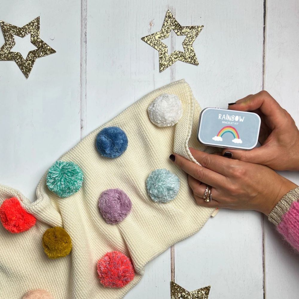 Cotton Twist Rainbow Bracelet Making Kit