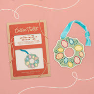 Cotton Twist Make Your Own Stitched Wreath