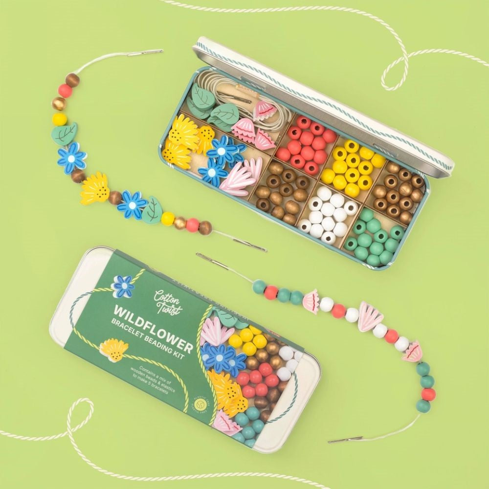Cotton Twist Wildflower Bracelet Making Kit