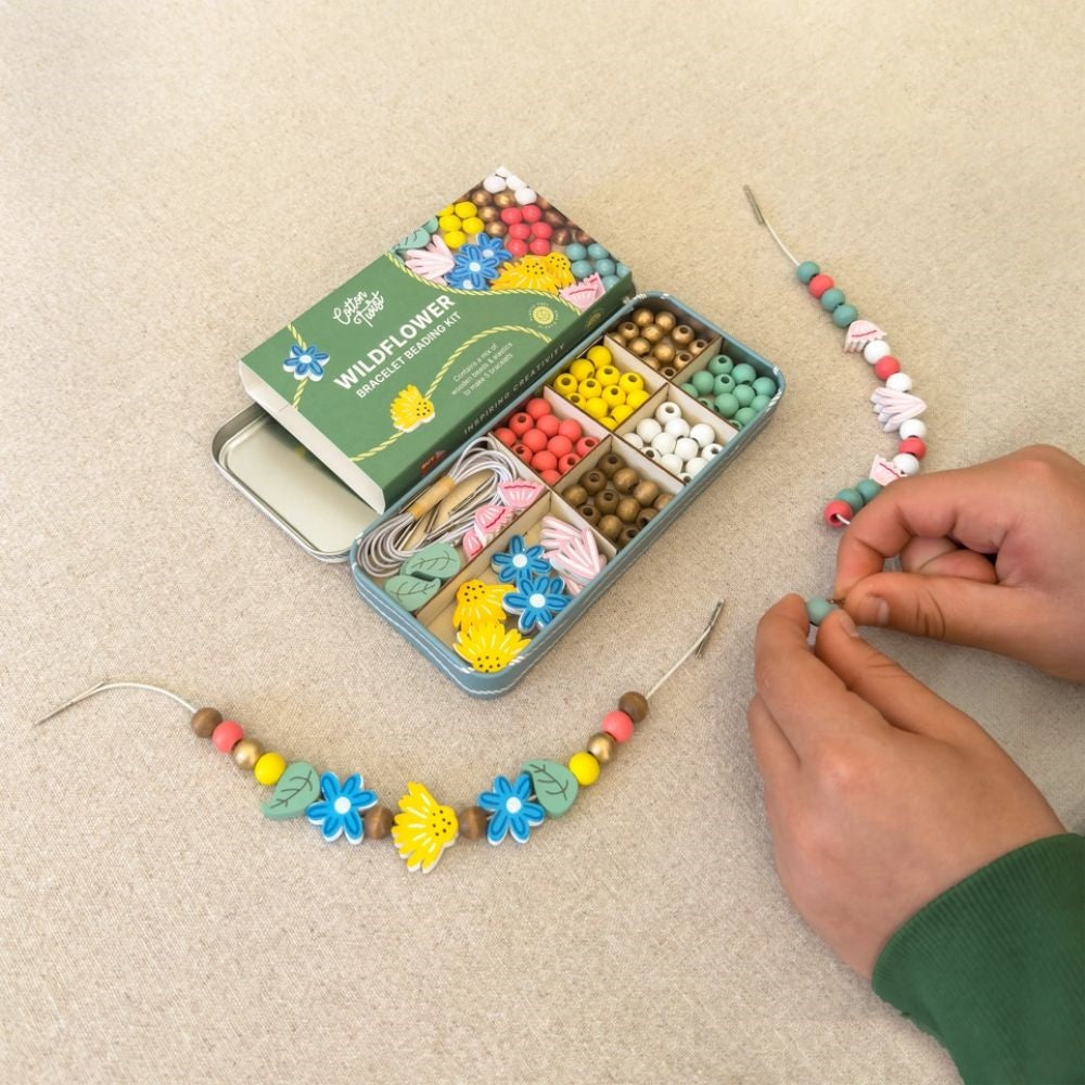 Cotton Twist Wildflower Bracelet Making Kit