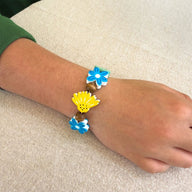 Cotton Twist Wildflower Bracelet Making Kit
