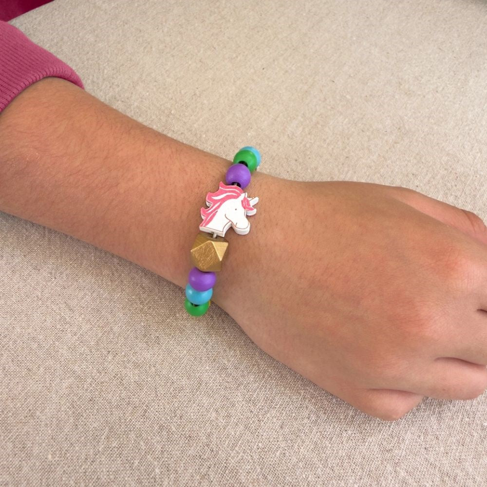 Cotton Twist Unicorn & Heart Bracelet Making Kit