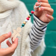 Cotton Twist - Make your own Gingerbread Keyring