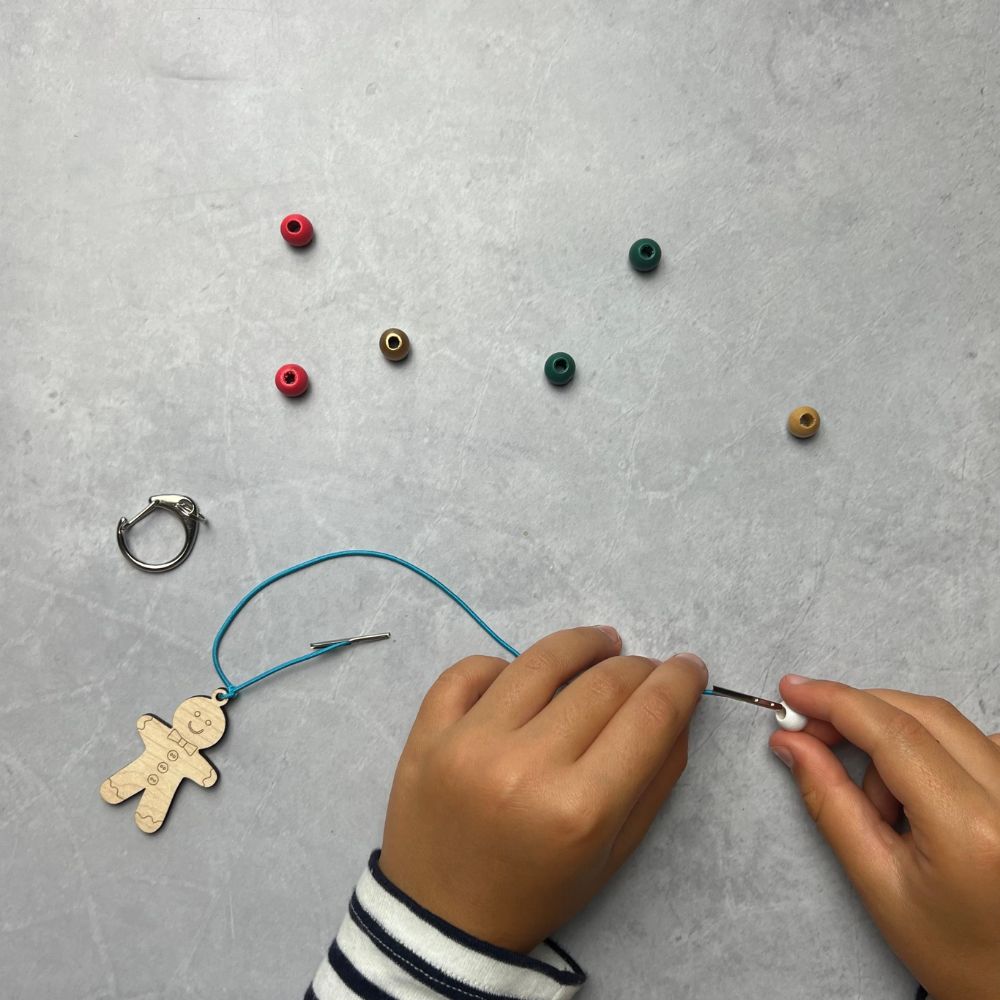 Cotton Twist - Make your own Gingerbread Keyring