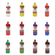 Scola Artmix 600ml Paint - box of 12 Assorted Colours