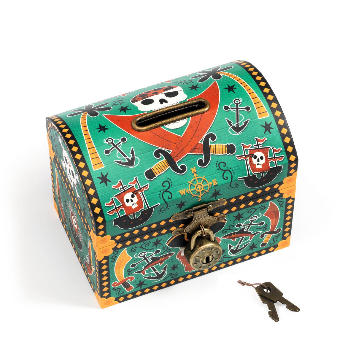Djeco Money Box - Pirate DD03331