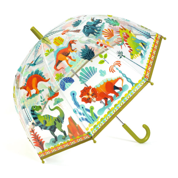 Djeco Clear Kids Umbrella Dinosaurs DD04712