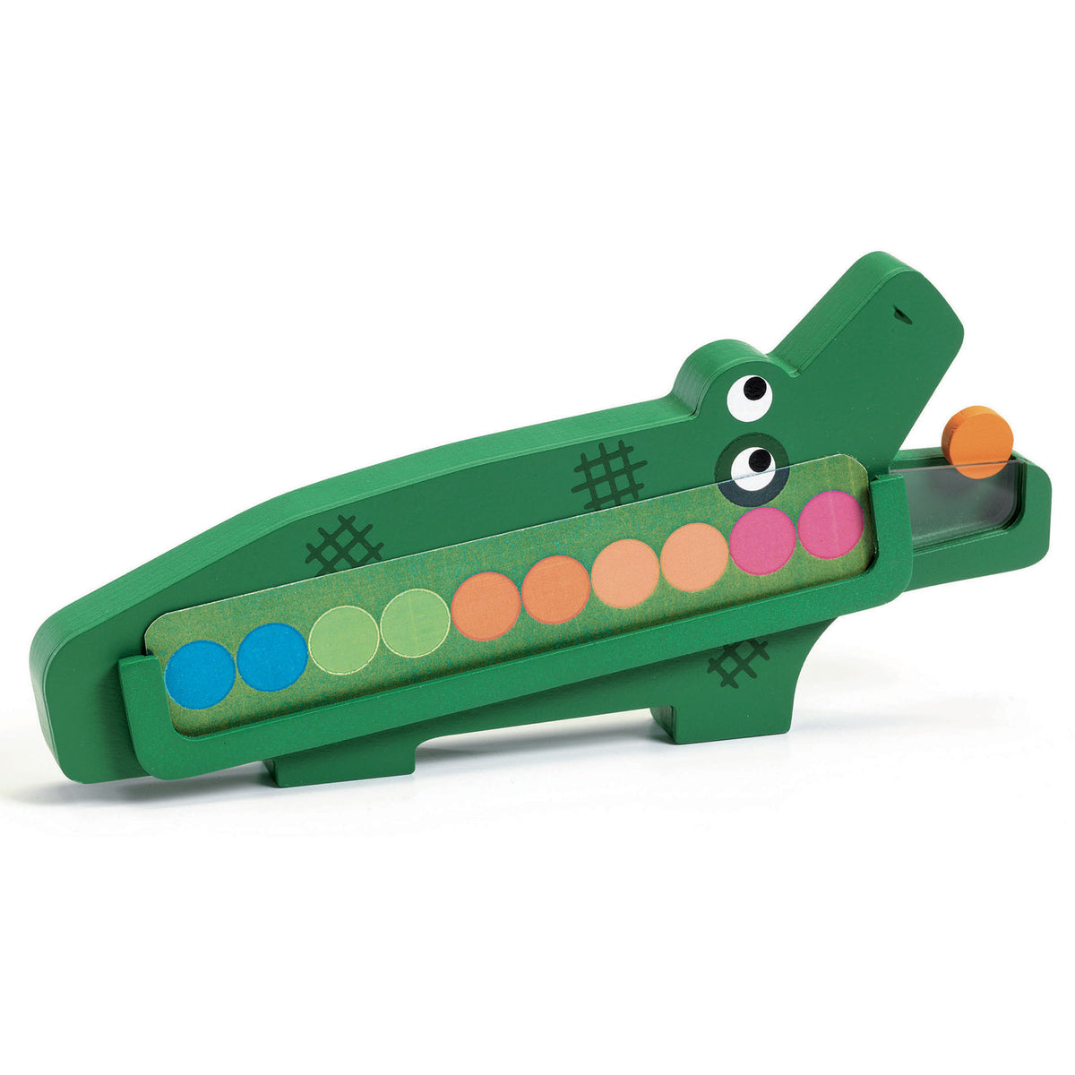 Djeco Educational Wooden Games - Crococroc DJ01629