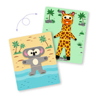 Djeco Inzebox Mix'n'match - Magnetic Games Gifts for 2 Year Olds