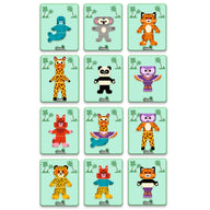 Djeco Inzebox Mix'n'match - Magnetic Games Gifts for 2 Year Olds