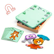 Djeco Inzebox Mix'n'match - Magnetic Games Gifts for 2 Year Olds