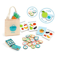 Djeco Léa & Milo Little Market - Pretend Play Toys