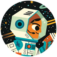 Djeco Silhouette Puzzle - Space Station DJ07291