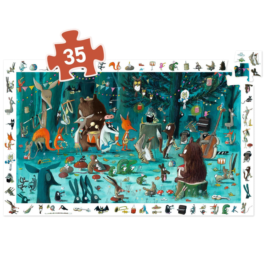 Djeco Observation Childrens Jigsaw Puzzle The Orchestra