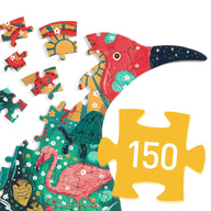 Djeco Puzz'Art  Kids Jigsaw Puzzles - Penguin - 150 pcs