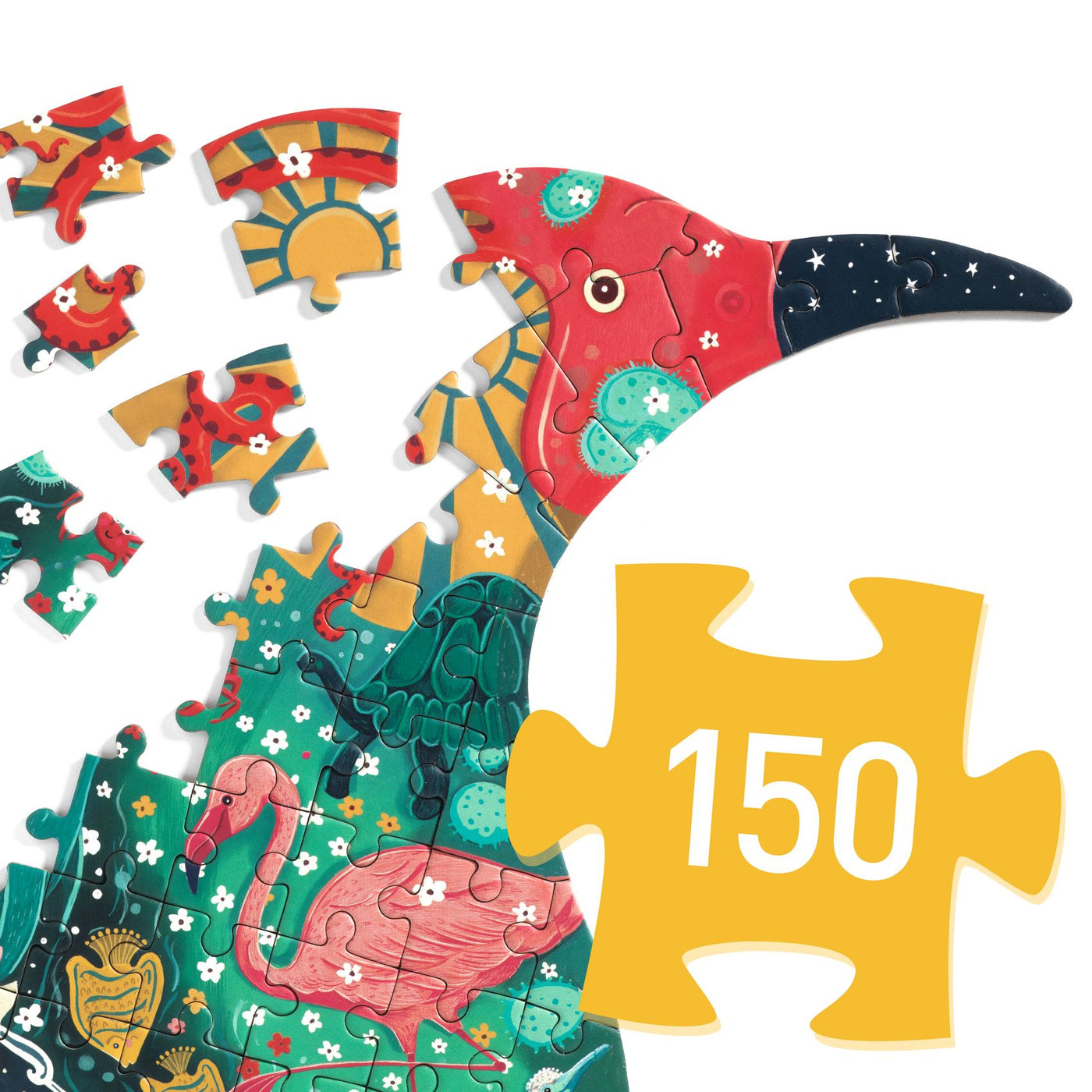 Djeco Puzz'Art  Kids Jigsaw Puzzles - Penguin - 150 pcs