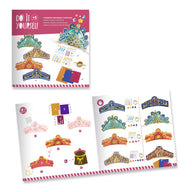 Djeco Do It Yourself, 4 Mosaic Tiaras Enchantresses - Mosaic Kits DJ07909