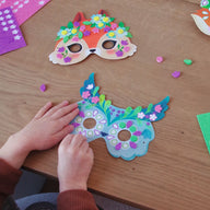 Djeco Do It Yourself - 8 Mosaic Masks to Decorate Forest Animals DJ07936