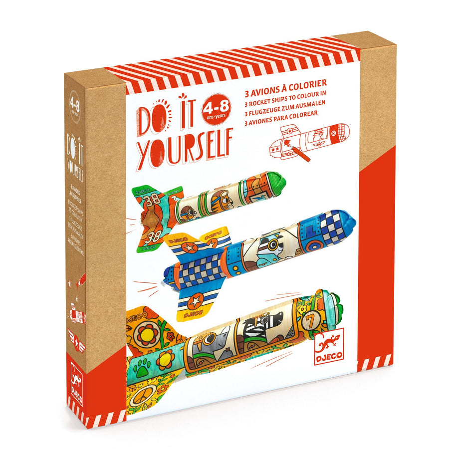 Djeco do it yourself rocket ships