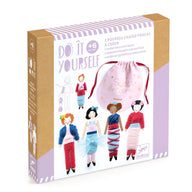 Djeco Do It Yourself - 5 worry dolls to create