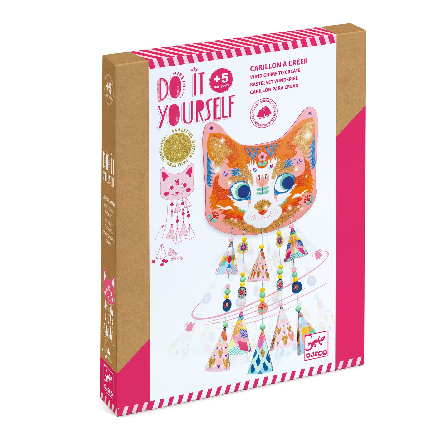 Djeco Do It Yourself - Wind Chime to Create