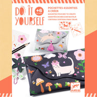 Djeco Do It Yourself Assorted Pouches To Create DJ07964
