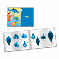 East Origami Animals.  Djeco Origami Sea Creatures DJ08755 for children 7-12 years