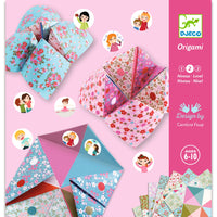 Beginner Origami - Djeco Flowers Fortune Teller Game - Level 2