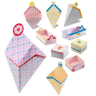Easy Origami Kids.  Djeco Origami Small Boxes DJ08774 for children 7 years old upwards