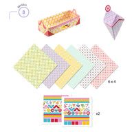 Easy Origami Kids.  Djeco Origami Small Boxes DJ08774 for children 7 years old upwards