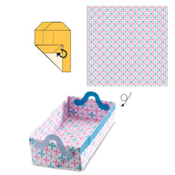 Easy Origami Kids.  Djeco Origami Small Boxes DJ08774 for children 7 years old upwards