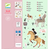 Djeco Stickers DJ08881 Horses