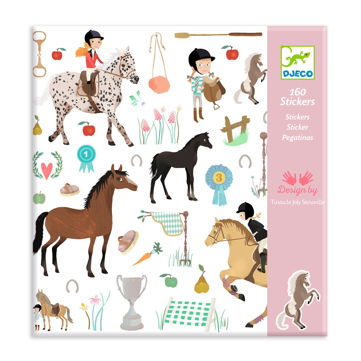 Djeco Stickers Horses