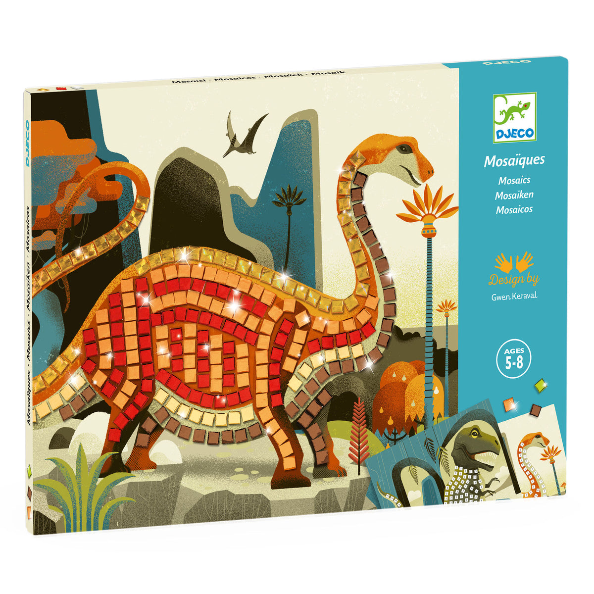 Djeco Mosaics Dinosaur DJ08899