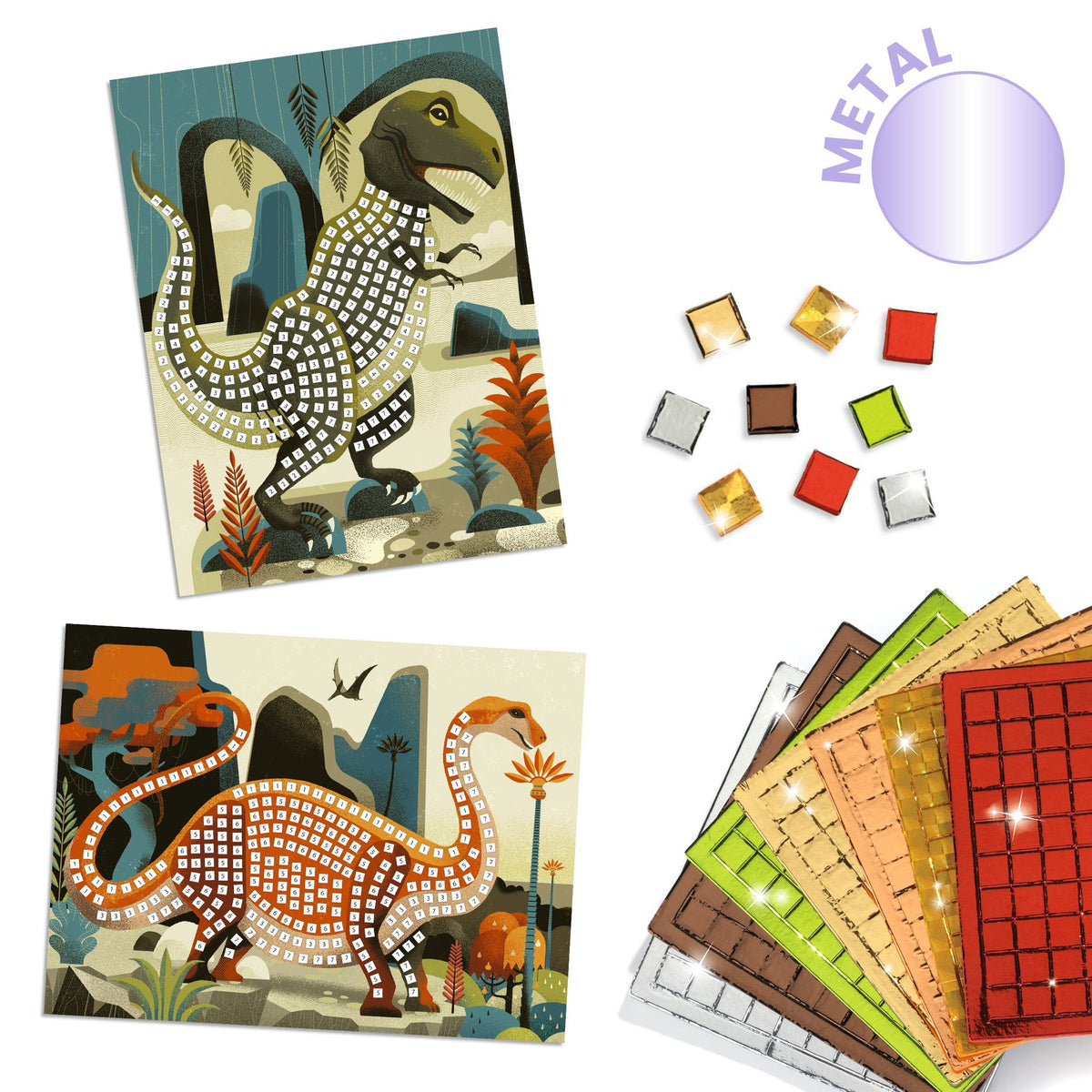 Djeco Mosaics Dinosaur DJ08899