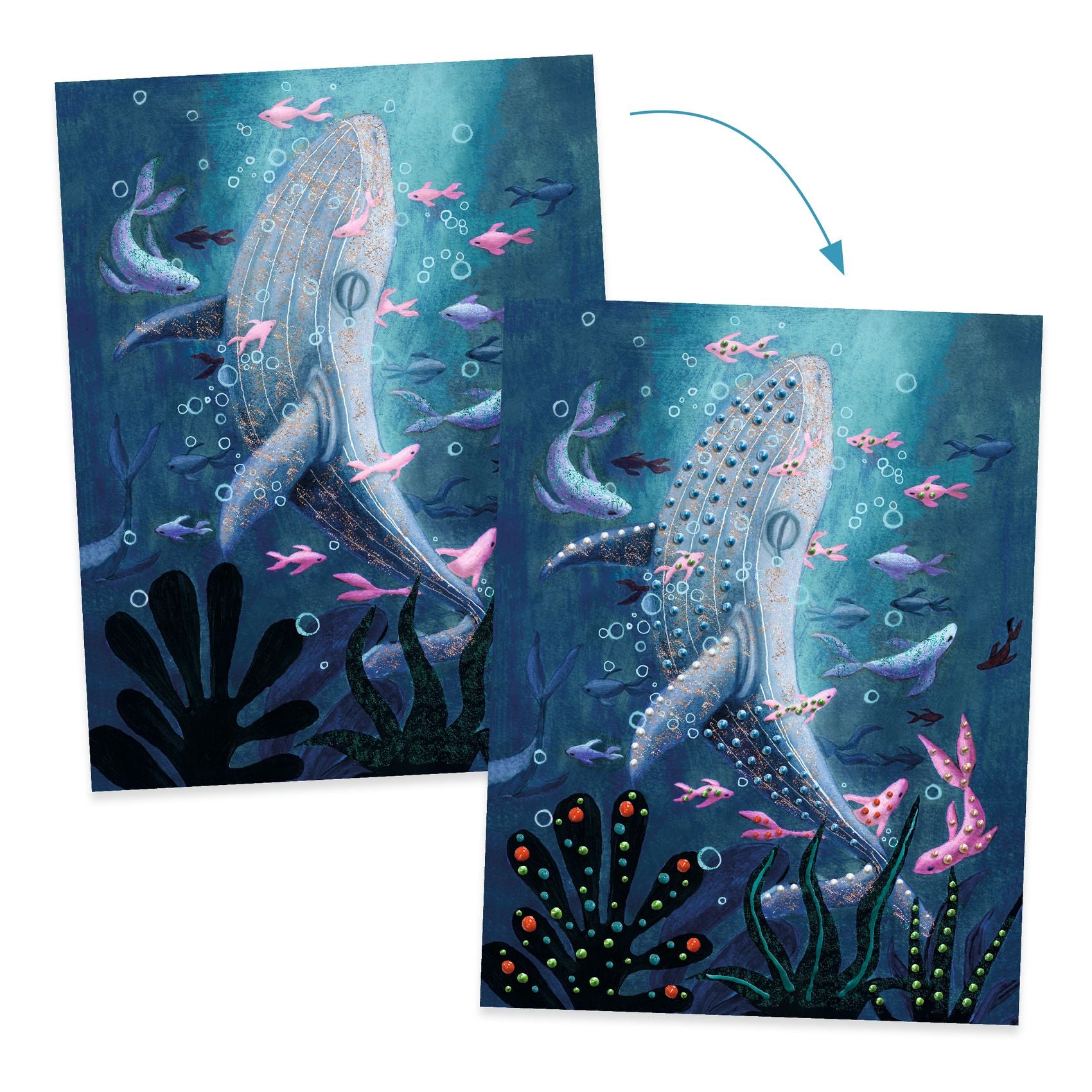 Djeco 3D Painting - Ocean Depths - DJ08958