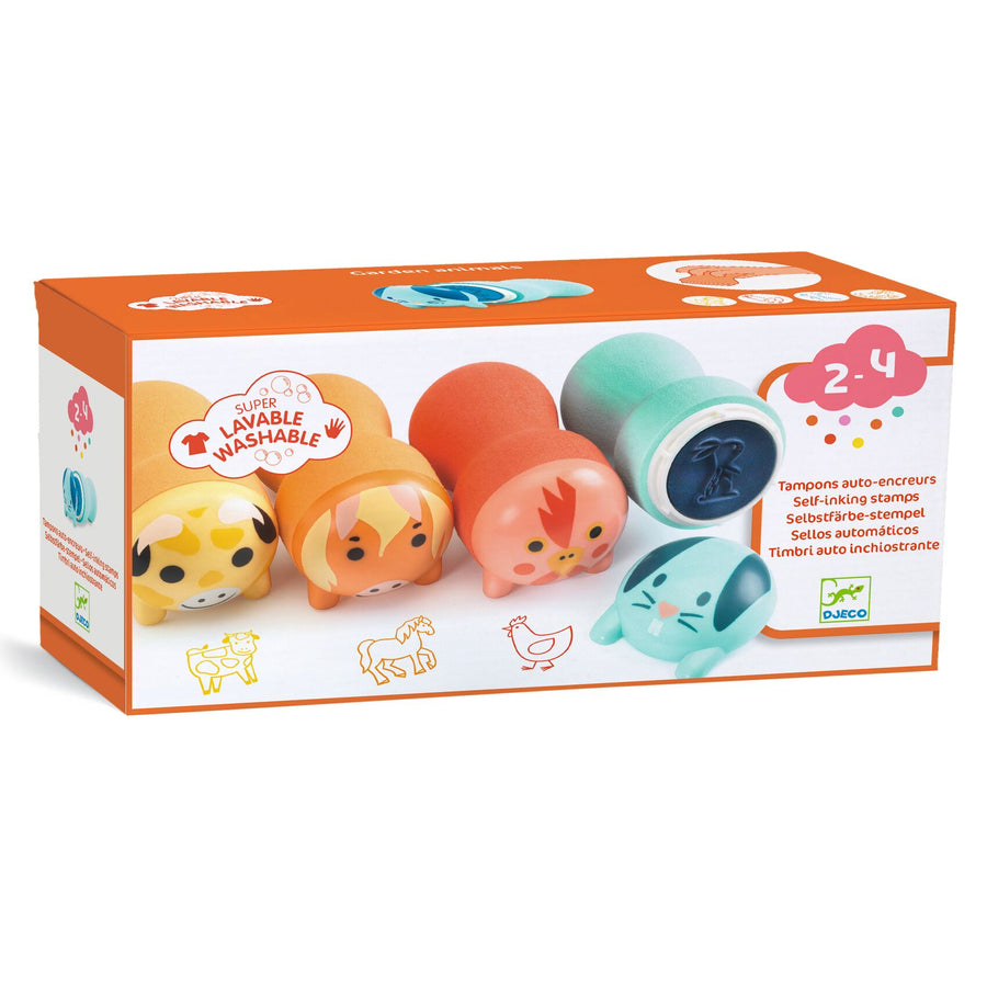 Djeco Stamps For Little Ones - Farm&nbsp;Animals DJ09011