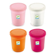 Djeco 4 Tubs of Modelling Play Dough - Sweet