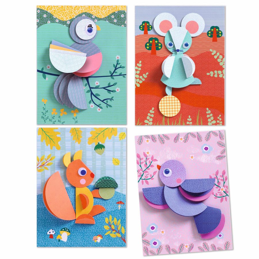 Djeco Get Creative With Paper - Round and Round DJ09056