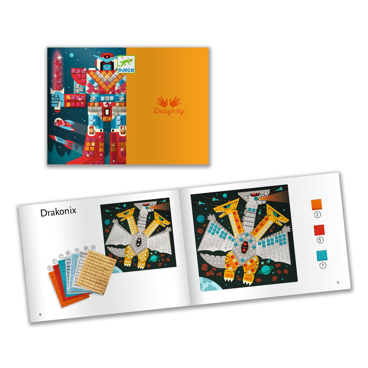 Djeco Mosaics - Space Battle DJ09424