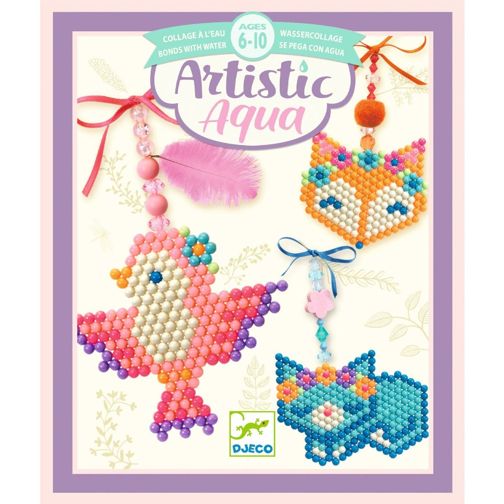 DJ09482-Djeco artistic charm aqua beads