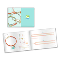 Jewellery Making Kit For Kids - Djeco Kumihimo Bracelets Celeste